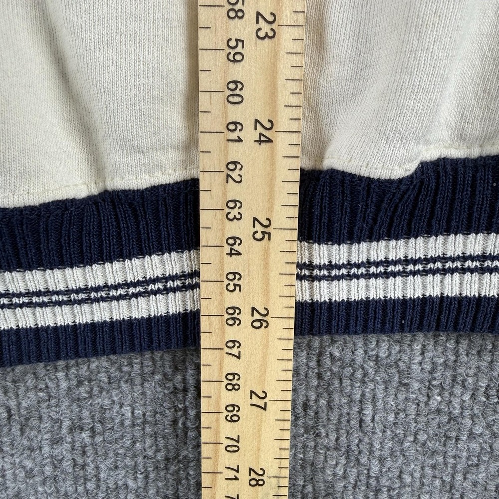 Vintage Tultex Sweatshirt Mens XL White Alaska Orca Whale Graphic Made USA 90s - Picture 8 of 11